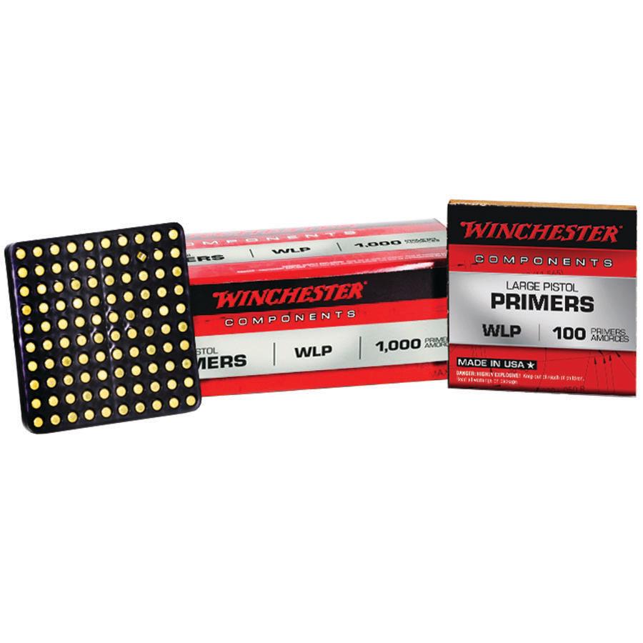 WINCHESTER PRIMERS LARGE PISTOL 1000/CT
