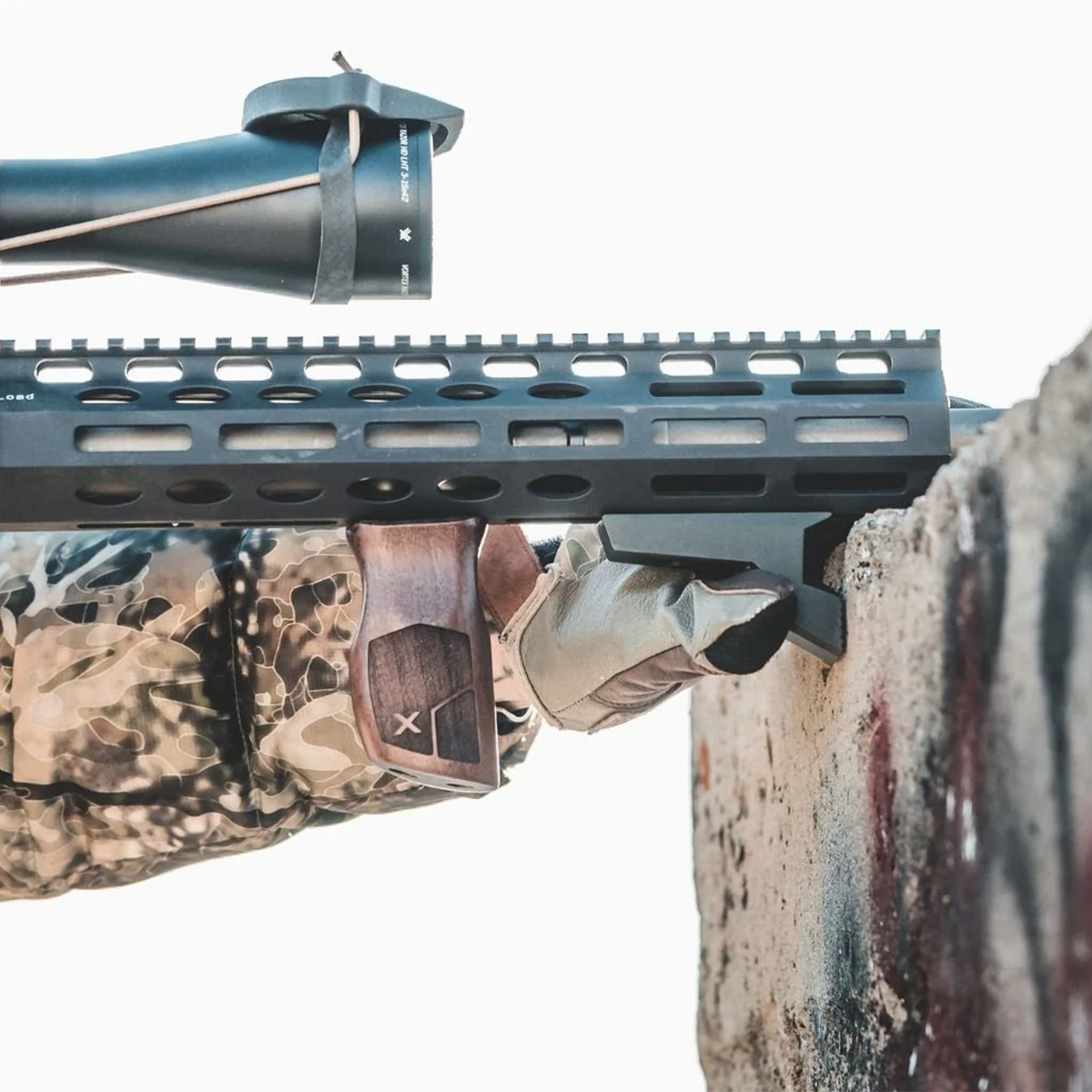 WOOX Barricade Hand Stop - M-LOK - Aluminum