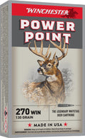 BC-8 Winchester .270 Ammunition, 130 Grain, Box of 20