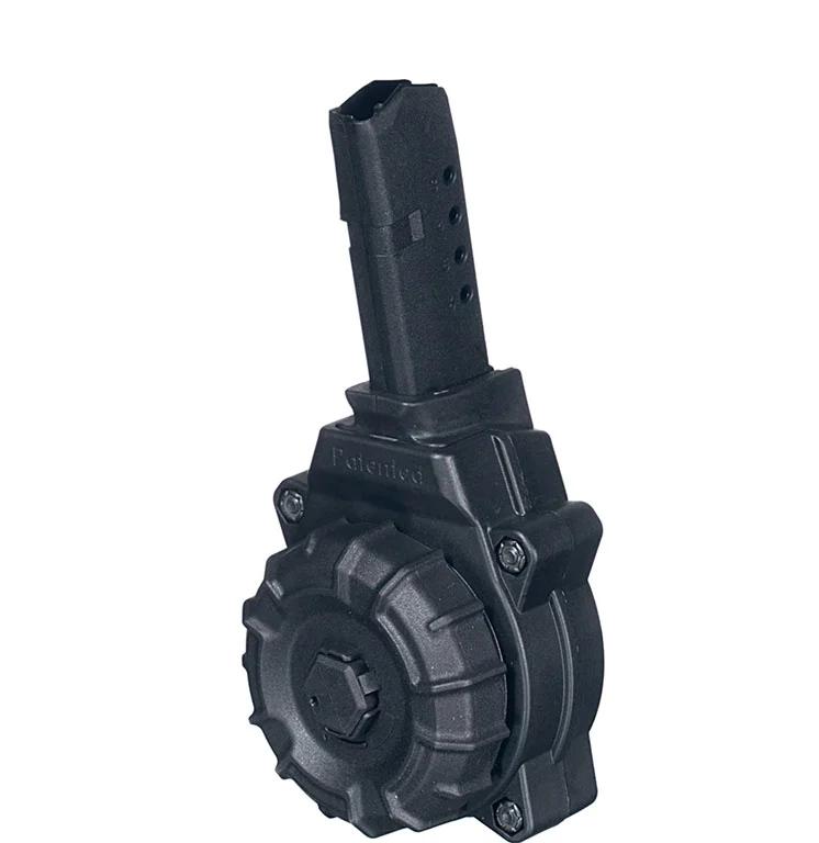 PROMAG Fits GLOCK  42 .380 ACP (32) RD DRUM BLACK POLYMER
